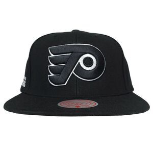 Philadelphia Flyers Mitchell & Ness NHL Liberty Fit Snapback Hat Cap 3D Logo NWT